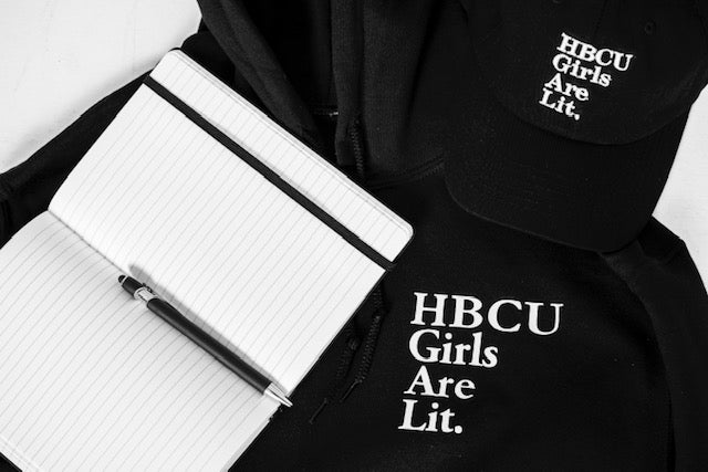 HBCU Girls Are Lit. Journal and Pen