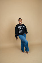 Load image into Gallery viewer, Studded HBCU Girls Are Lit. Sweatshirt
