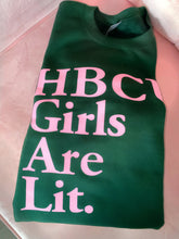 Load image into Gallery viewer, Custom HBCU Girls Are Lit. Sweatshirt
